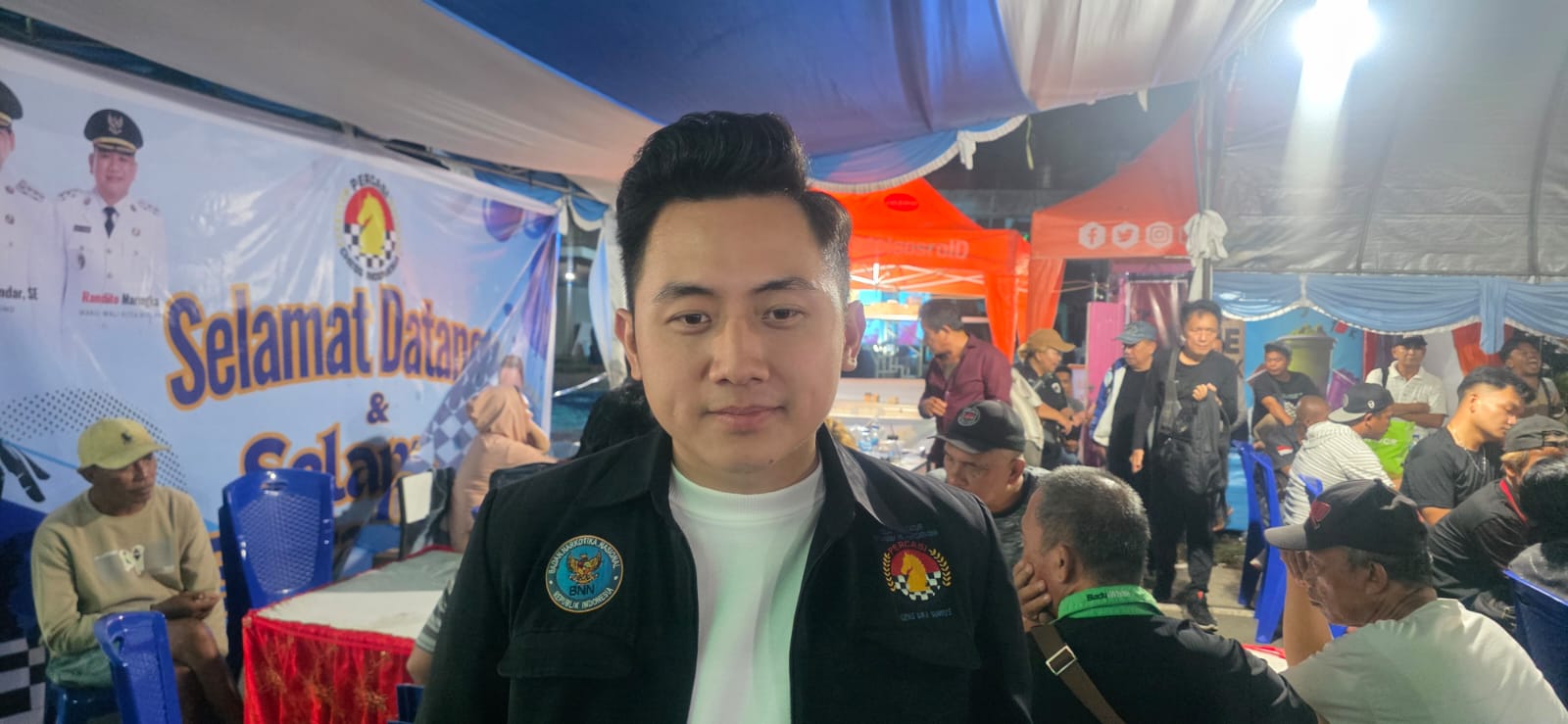 Glen Ticoalu, yang bertindak sebagai Ketua Panitia sekaligus yang mensuport kegiatan.
