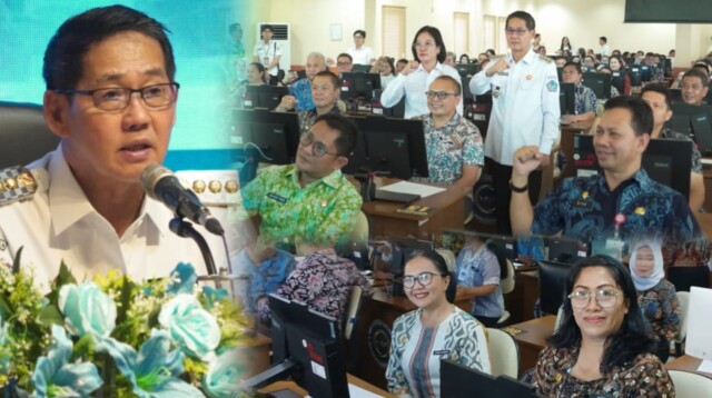 Wali Kota Hengky Honandar, SE, secara resmi membuka Program Percepatan Penyediaan Data Potensi dan Kompetensi ASN melalui Profiling ASN (ProASN) yang digelar di lingkungan Pemerintah Kota Bitung. Acara berlangsung di Kantor Regional XI BKN Manado, Rabu (5/11/2025).