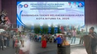 Dinas Pemadam Kebakaran dan Penyelamatan Kota Bitung menggelar Bimbingan Teknis (Bimtek) Relawan Kebakaran Tahun Anggaran 2025
