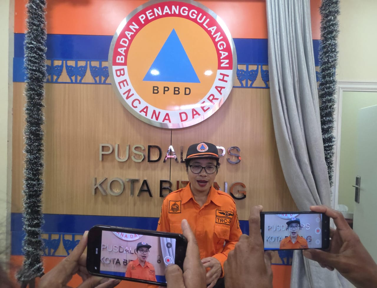 Kepala Pelaksana BPBD Kota Bitung, Fivy Kadeke