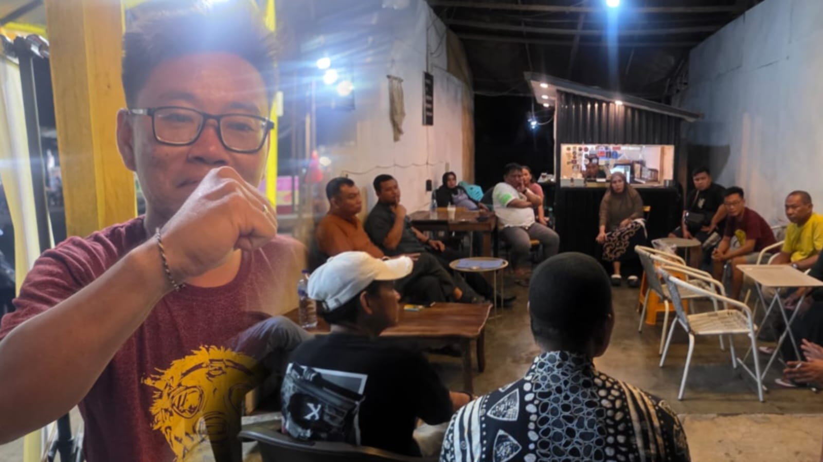 Alo, menyampaikan apresiasinya terhadap keterbukaan komunikasi Perumda Pasar.