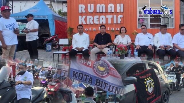 Harmony Christmas Festival 2025, hasil kolaborasi Perumda Pasar Kota Bitung bersama Forum Kerukunan Umat Beragama (FKUB) Kota Bitung.