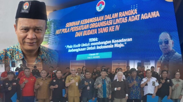 Ketua Umum Persatuan Organisasi Lintas Adat, Agama, dan Budaya (POLA), Puboksa Hutahaean