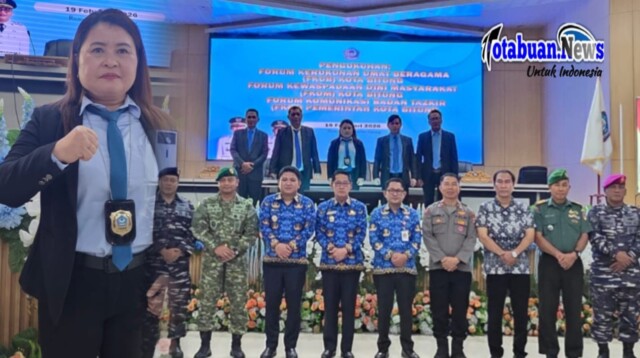 Ketua FKDM Kota Bitung, Olha Dotulong Banua.