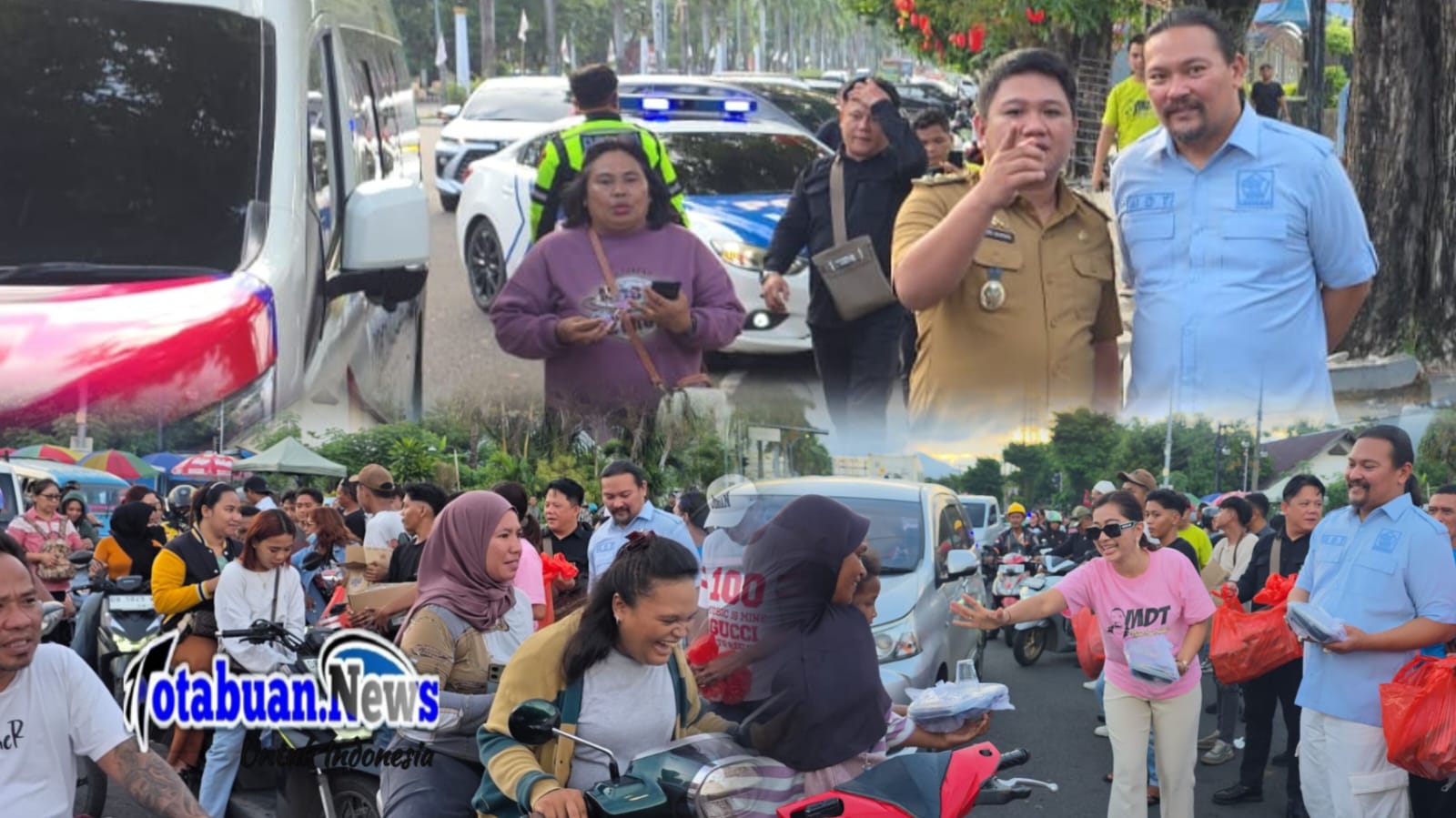Kota Bitung kedatangan Anggota Komisi III DPR RI dari Fraksi Partai Gerindra, Martin Daniel Tumbelaka dan di sambut Wakil Wali Kota Randito Maringka S.Sos.