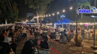 Street Food Ramadan Bulan Suci Ramadan 1447 Hijriah, suasana berbeda tampak di kawasan depan Kejaksaan Negeri Bitung.