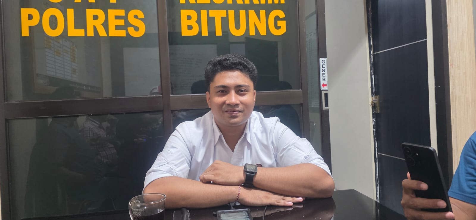 Kasat Reskrim Polres Bitung, AKP Ahmad Anugrah Ari Pratama, S.Tr.K., S.H., M.H.,