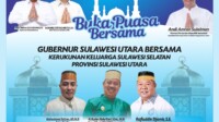 IMG-20260227-WA0058(3) Kerukunan Keluarga Sulawesi Selatan (KKSS) Provinsi Sulawesi Utara mempererat kebersamaan melalui acara buka puasa bersama dan silaturahmi kebangsaan, yang digelar pada Senin, 2 Maret 2026, di Wisma Negara Sulawesi Utara.