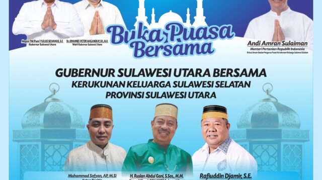 Kerukunan Keluarga Sulawesi Selatan (KKSS) Provinsi Sulawesi Utara mempererat kebersamaan melalui acara buka puasa bersama dan silaturahmi kebangsaan, yang digelar pada Senin, 2 Maret 2026, di Wisma Negara Sulawesi Utara.
