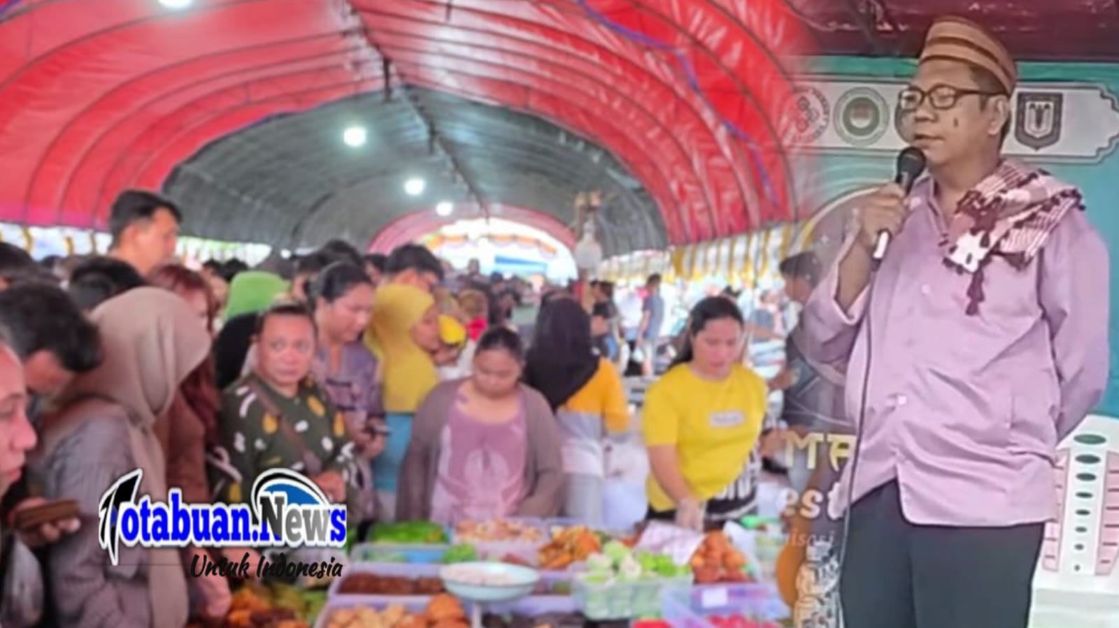 Tausiah Fest Ramadhan sore ini disampaikan oleh Ust.Abdullah Tuje.S.sos.MH,