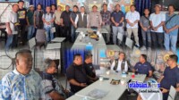 Anggota DPD RI Stefanus B. A. N. Liow, melaksanakan kunjungan kerja di Kota Bitung yang dirangkaikan dengan kegiatan Coffee Morning di Cafe BOSHE. Sabtu, 7/3/2026.