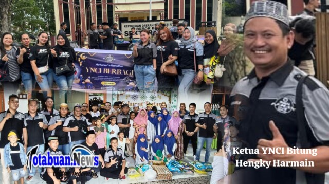 Komunitas Yamaha NMAX Club Indonesia (YNCI) Bitung Chapter ikut ambil bagian dalam kegiatan nasional berbagi takjil.