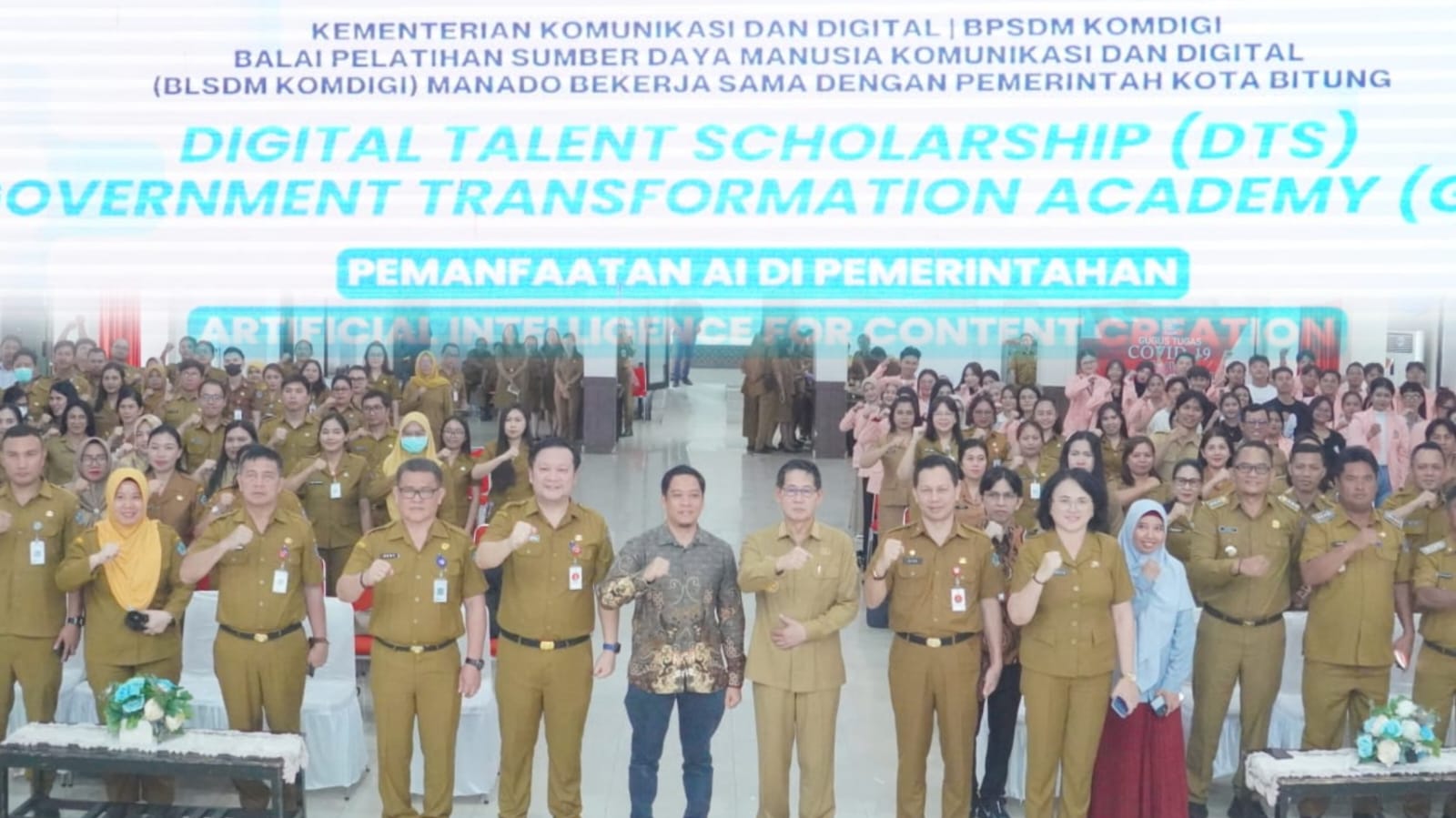 Kominfo Bitung Perkuat SDM Digital, Bitung Pertama di Sulut Dapat Pelatihan DTS 2026