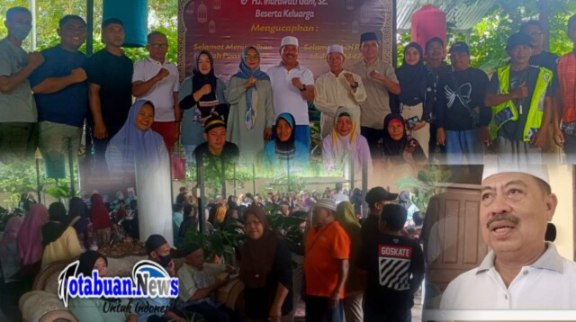 Pada Sabtu, 14 Maret 2026, ratusan warga memadati kediaman H. Ruslan Abdul Gani di Kelurahan Girian Weru Dua, Kecamatan Girian, Kota Bitung sejak pagi hari. ( Foto.Ist)