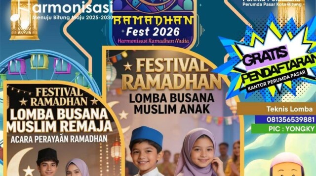 Ramadan Fest 2026 yang diselenggarakan oleh Perumda Pasar Kota Bitung.