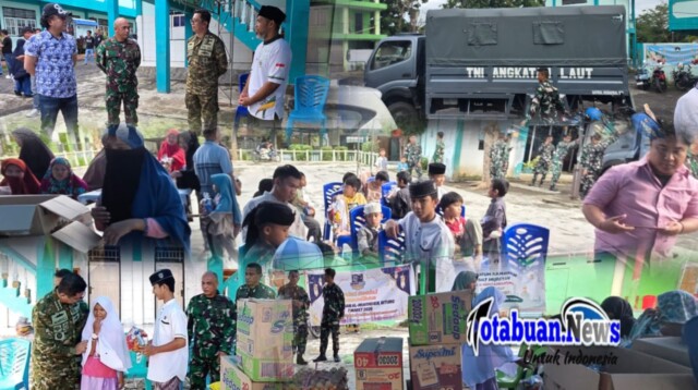 Bulan Suci Ramadan 1447 Hijriah, Satuan Patroli Komando Daerah Angkatan Laut (Satrol Kodaeral) VIII menunjukkan kepedulian sosial dengan menyalurkan bantuan kepada anak-anak di Panti Asuhan dan Pondok Pesantren Al-Muhtadien, Kota Bitung.