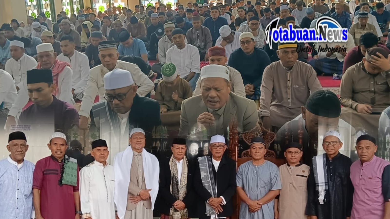 Pelaksanaan Sholat Idul Fitri 1447 Hijriah/2026 Masehi berlangsung dengan penuh khidmat di Masjid Ribatul Qulub pada Sabtu pagi 21/3/2026, tepat pukul 07.00 WITA.