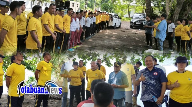 Kegiatan diawali dengan apel pagi pada pukul 07.00 WITA yang diikuti oleh Camat Aertembaga Stenly R. Tatipang, S.Sos, Dirpolairud Kombes Pol Bayuaji Yudha Prajas, S.H., M.H, Kepala Operasi Laut Fasharkan Letkol Laut (T) D. Setiawan, M.Tr.Opsla, jajaran terkait, Lurah Tandurusa Swingly Mandayo, jajaran ASN dan P3K, serta warga Kelurahan Tandurusa.