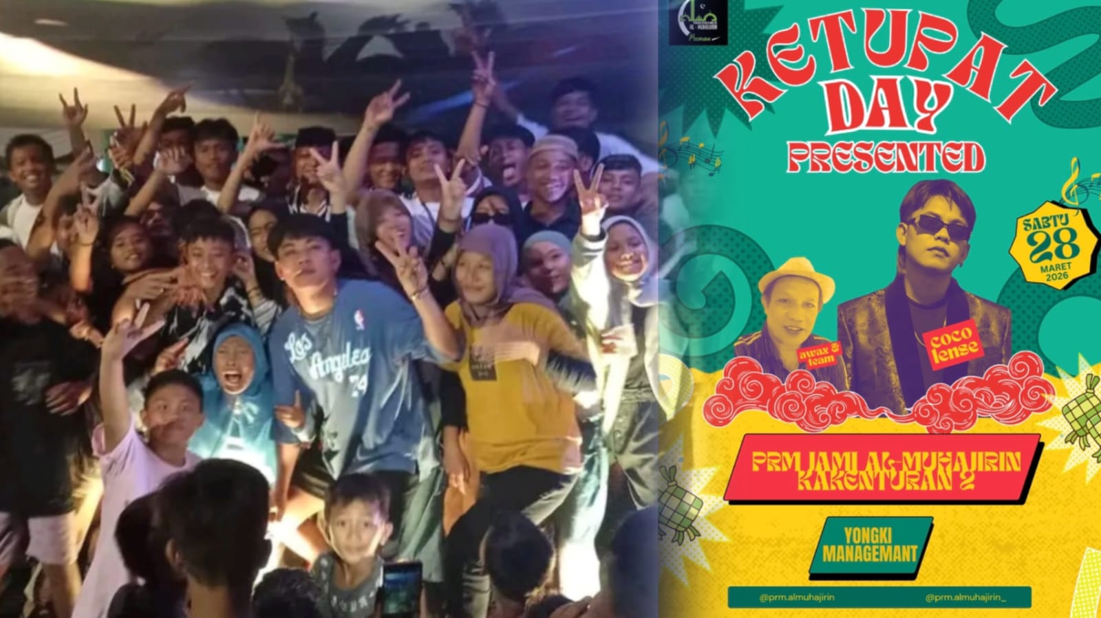 Yongki Management Ambil Peran, Lebaran Ketupat Kakenturan Dua Siap Meriah