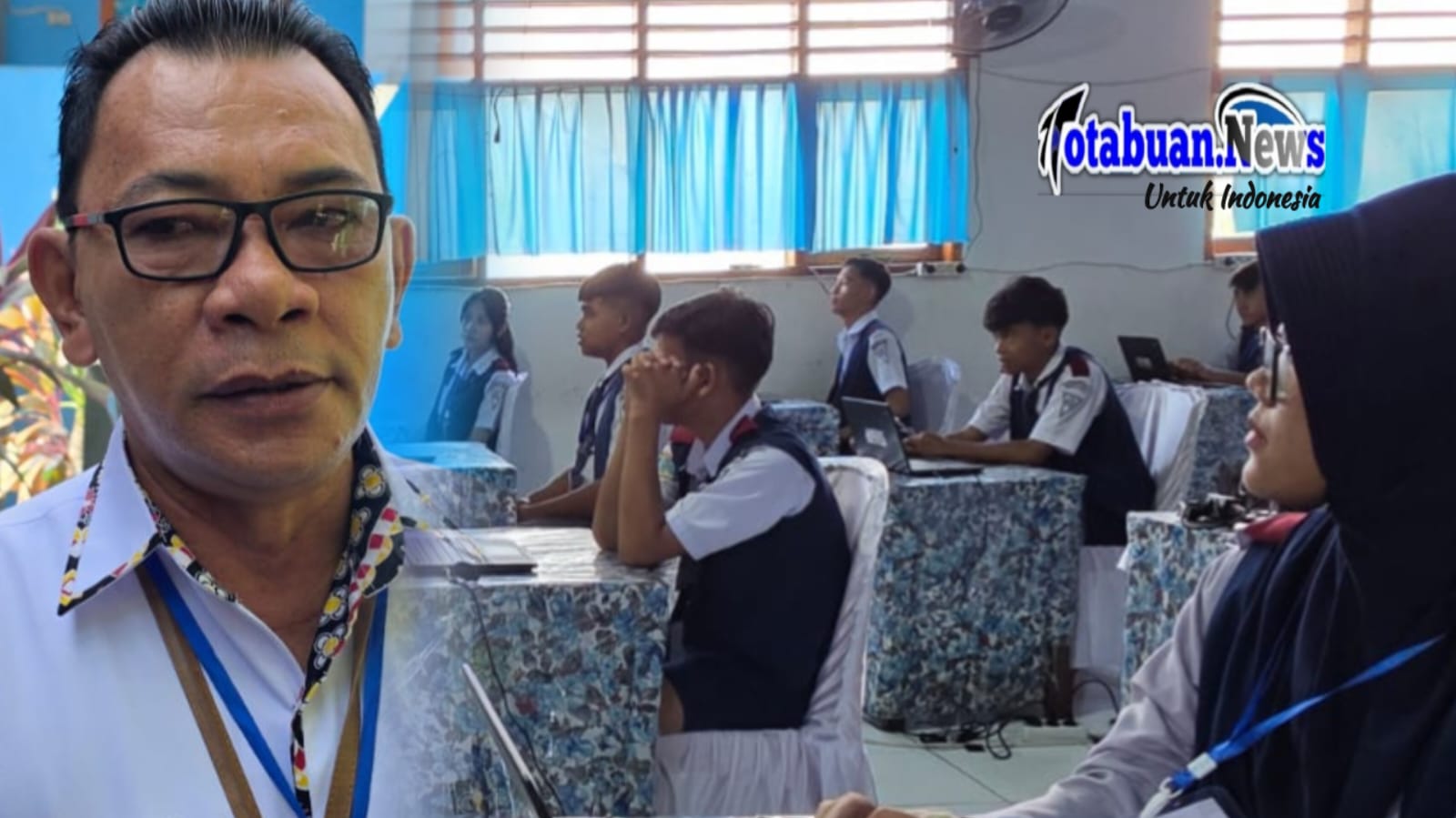 Kepala SMP Negeri 2 Bitung, Tommy M. Paat